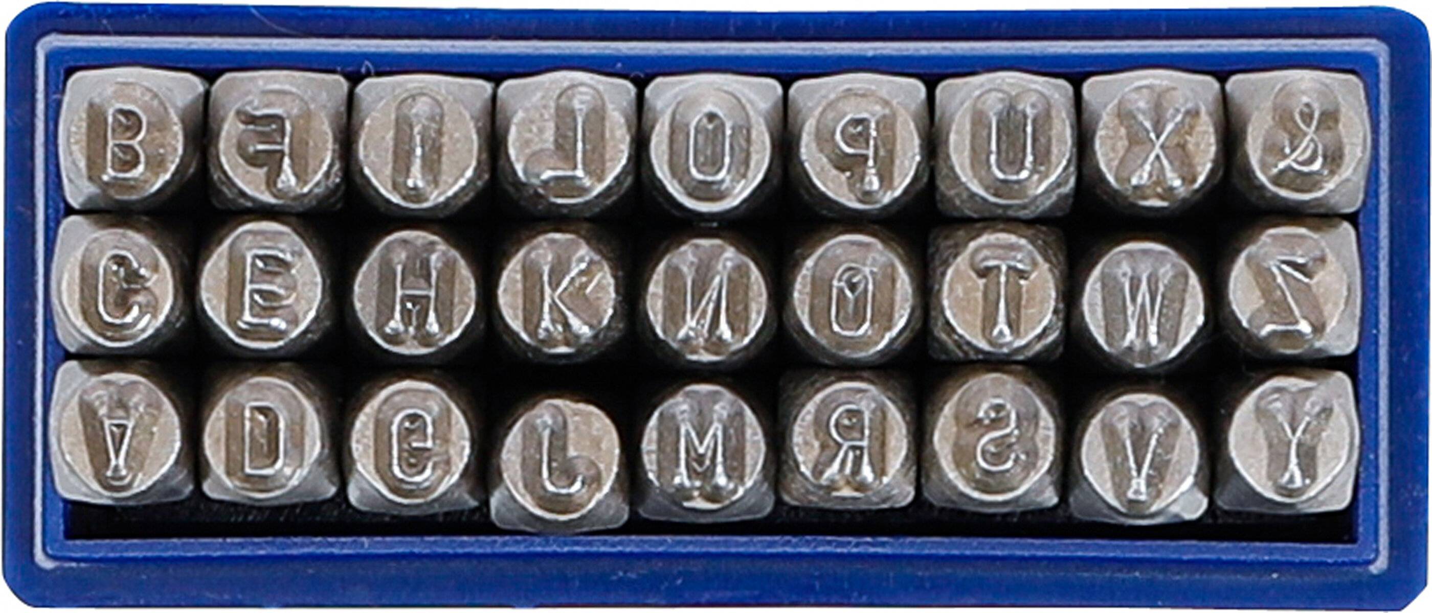 Einschlagbuchstaben 3 mm-1