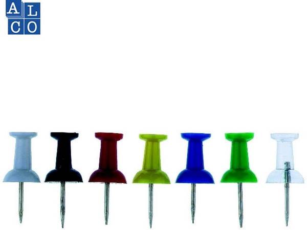 Pinnwandnadel farbig sortiert 100 St./Pack. - Artikel: 176206799