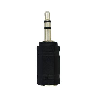 LogiLink Stereo Headset Adapter - 3,5 mm Klinke auf 2,5 mm Buchse, schwarz