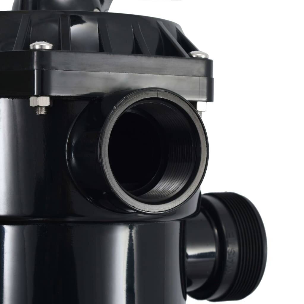 vidaXL Mehrwegeventil für Sandfilter ABS 1,5 " 6-Wege-5