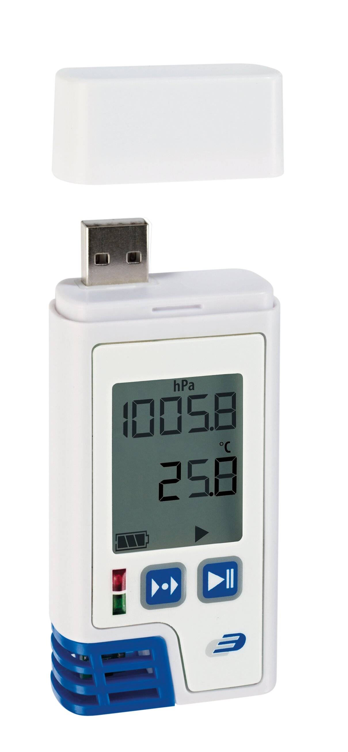LOG220 PDF-Datenlogger mit Display für Temperatur, Feuchte und Druck-1