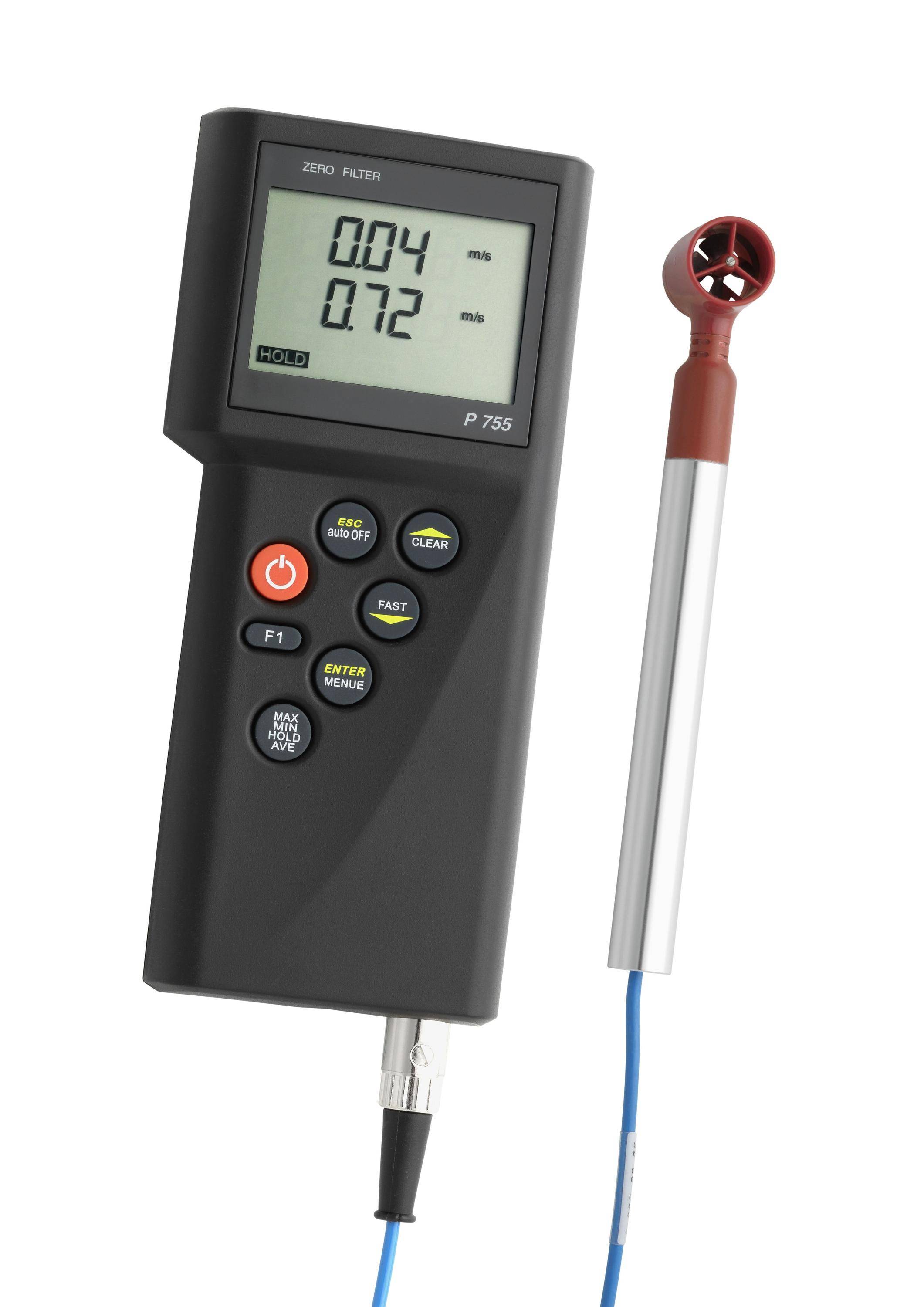 P755-LOG Multifunktionsgerät für Temperatur-Feuchte-Strömung-Druck-0