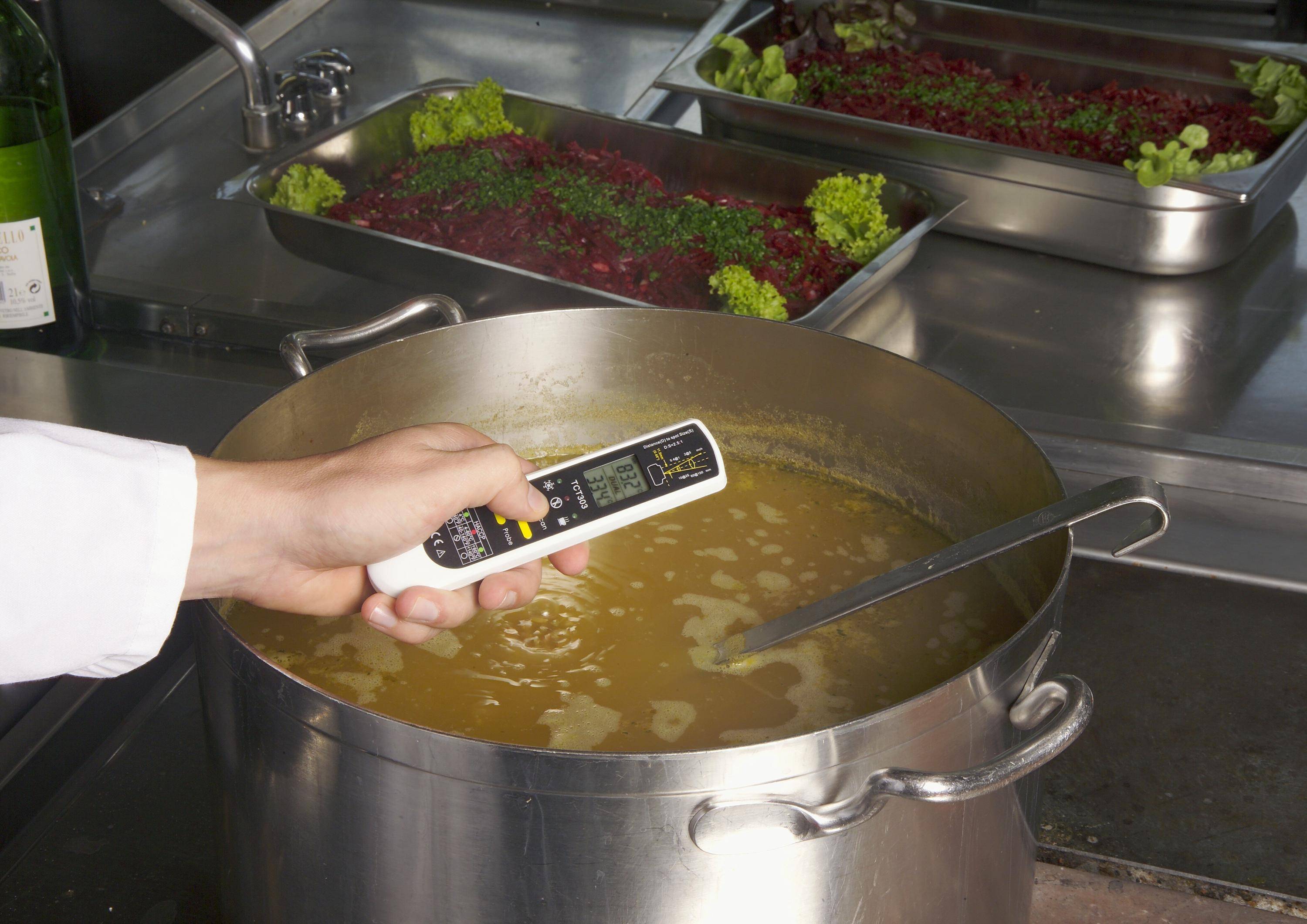 DualTemp Pro Einstech-Infrarot-Thermometer HACCP / EN 13485-3