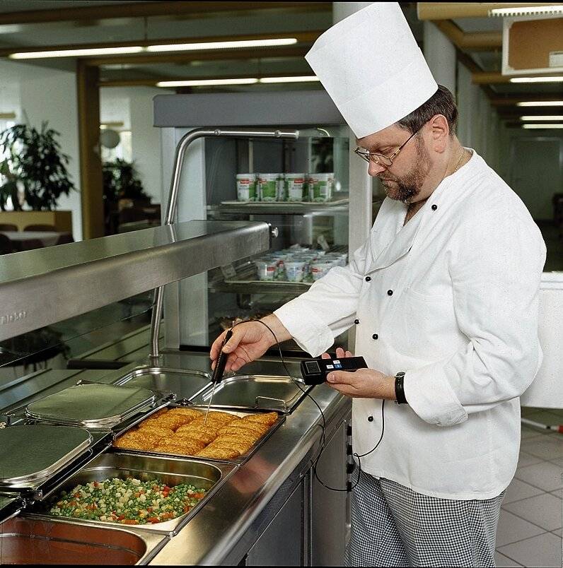 P300 Thermometer spritzwassergeschützt und abwaschbar HACCP EN13485-2