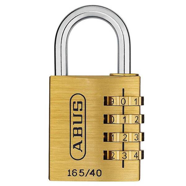 Vorhängeschloss - Modell 165 - zum Absichern von Wertgegenständen oder Bereiche - SL 4 - SB 40 - BB 21,5 - BH 26 - BS 6 - SS 16 - SH 77 mm