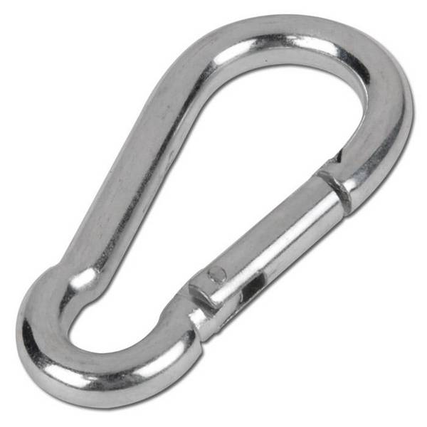 Feuerwehr-Karabinerhaken galZn 60x6mm