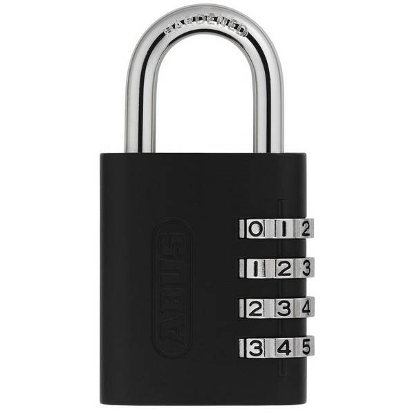 Vorhängeschloss - Modell 158KC - Zahlenkombination - anthrazit - Breite 45 mm - Security Level 5 - gleichschliessend ja