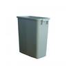 Abfall- u.Wertstoffsammler 60l H590xB285xT555mm PE grau GRAF
