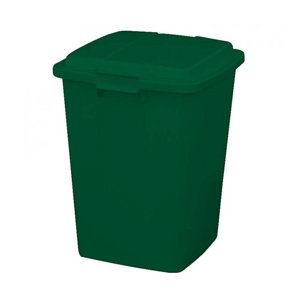 Mehrzweck-Behälter - konische Ausführung - Volumen 90 l - Graf® - Maße (L x B x H) 510 x 490 x 600 mm - Gewicht 2,6 kg - Farbe grün