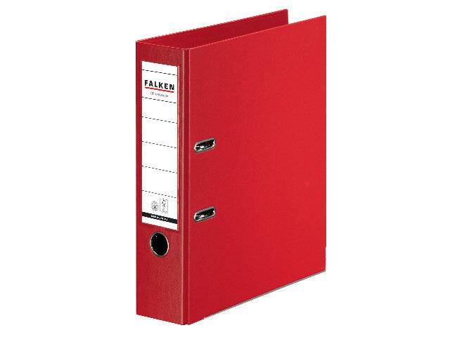 Ordner Chromocolor A4 PP 80mm rot-1