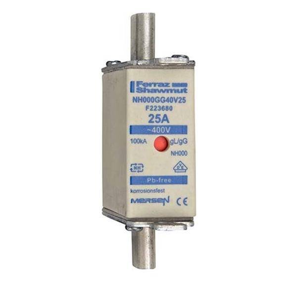 3 Stk. Mersen Sicherungseinsatz NH gG NH000GG40V2-0