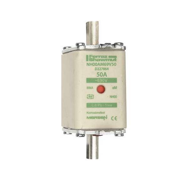 3 Stk. Mersen Sicherungseinsatz NH aM NH00AM69V50-0