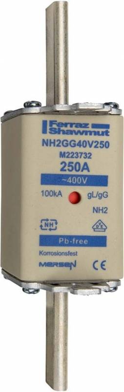 3 Stk. Mersen Sicherungseinsatz NH gG NH2GG40V200-0