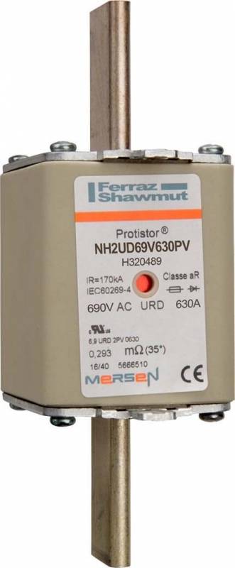 3 Stk. Mersen Sicherungseinsatz NH aR
