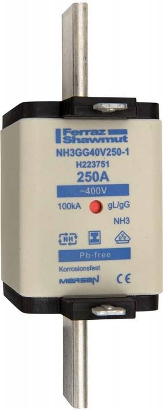 Mersen Sicherungseinsatz NH gG NH3GG40V250-1-0