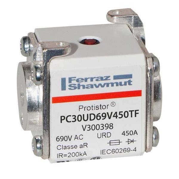 3 Stk. Mersen Sicherungseinsatz aR PC30UD69V450TF