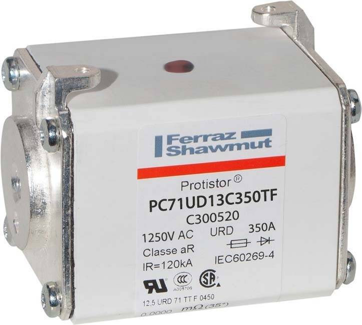 3 Stk. Mersen Sicherungseinsatz aR PC71UD13C350TF