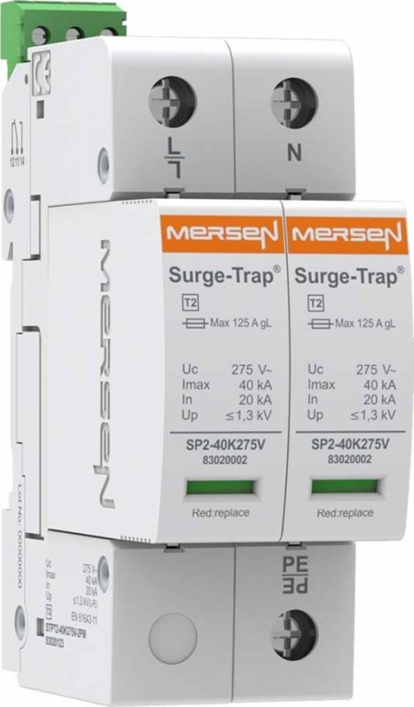 Mersen Überspg.-Ableiter Typ 2 STPT2-40K275V-2P