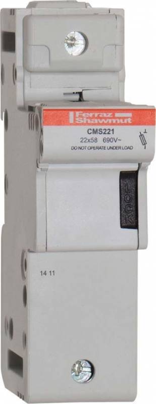 6 Stk. Mersen Sicherungshalter CMS221-0
