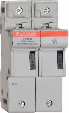 3 Stk. Mersen Sicherungshalter CMS222