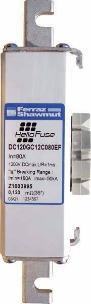 Mersen Sicherungseinsatz gPV DC123GPV11C400E-0
