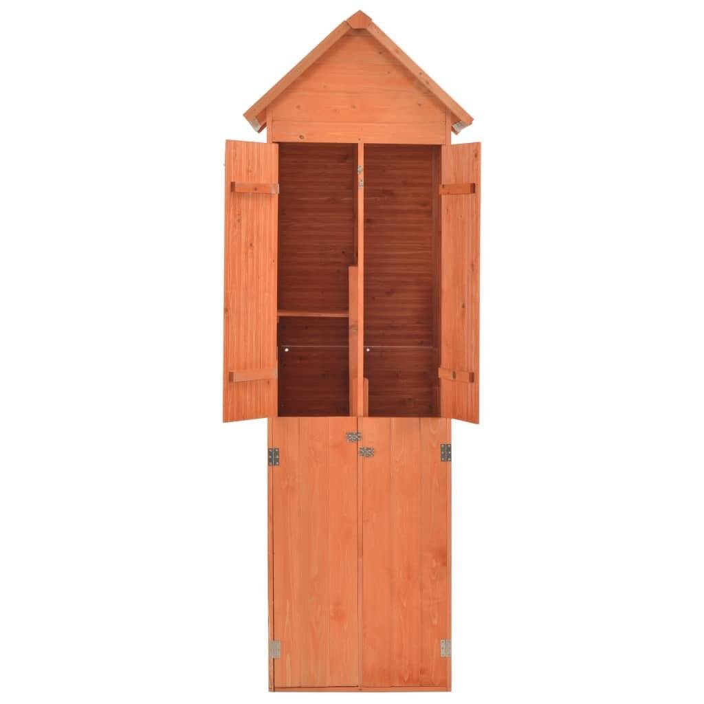 Garten-Lagerschuppen 71 x 60 x 213 cm Holz-5