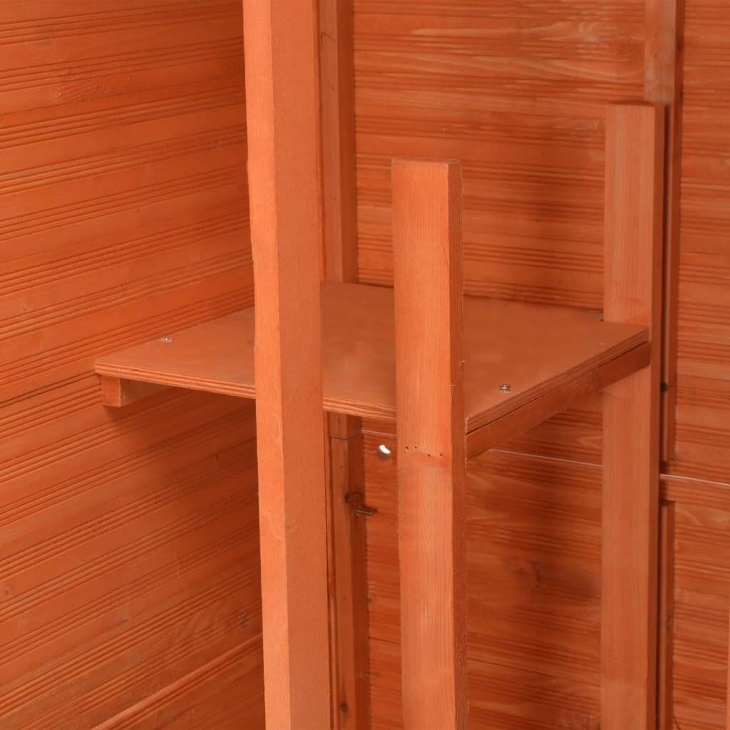 Garten-Lagerschuppen 71 x 60 x 213 cm Holz-3