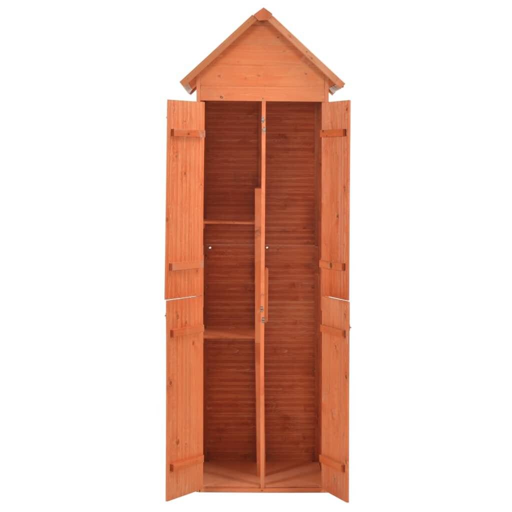 Garten-Lagerschuppen 71 x 60 x 213 cm Holz-4