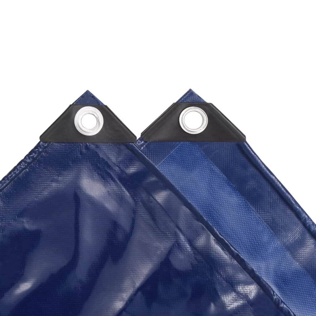Abdeckplane 650 g/m² 2x3 m Blau-2