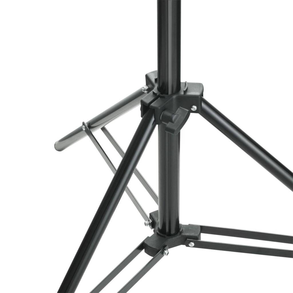 Fotohintergrund-System 500 x 300 cm Schwarz-5