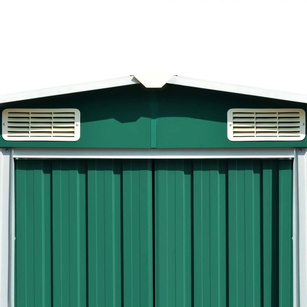 Symbolbild für vidaXL Gerätehaus 257x298x178 cm Metall Grün