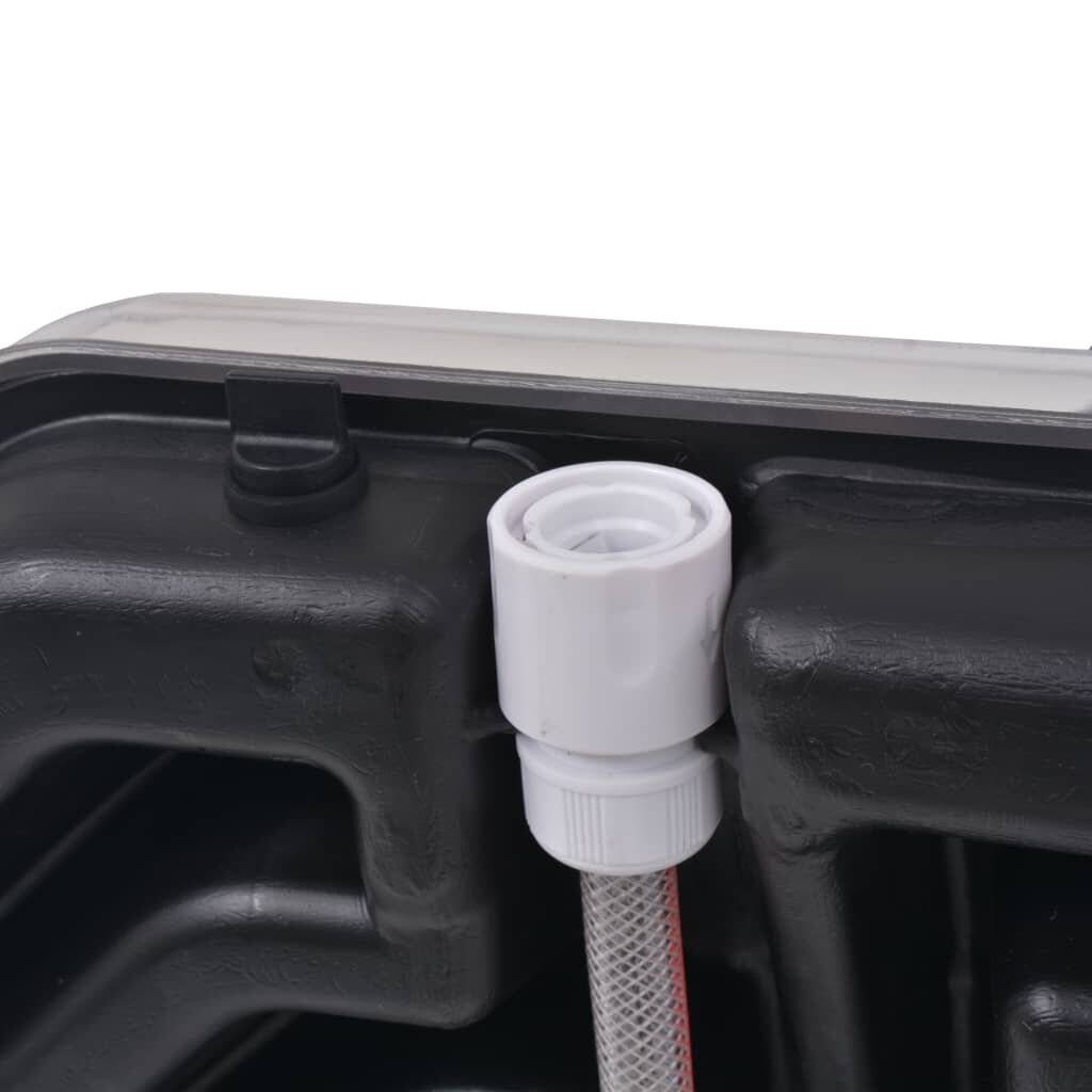 Symbolbild für vidaXL Solardusche 20 L Aluminium HDPE