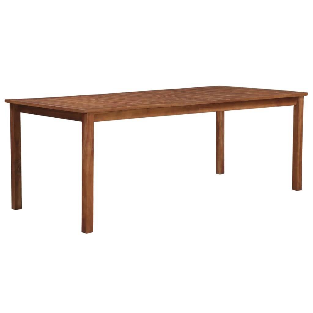vidaXL Gartentisch 200x100x74 cm Massivholz Akazie-5