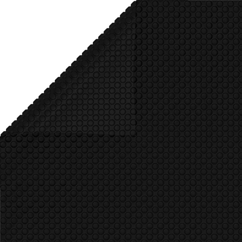 Treibende Pool Solarfolie rechtecking 10 x 5m Pools, schwarz-2