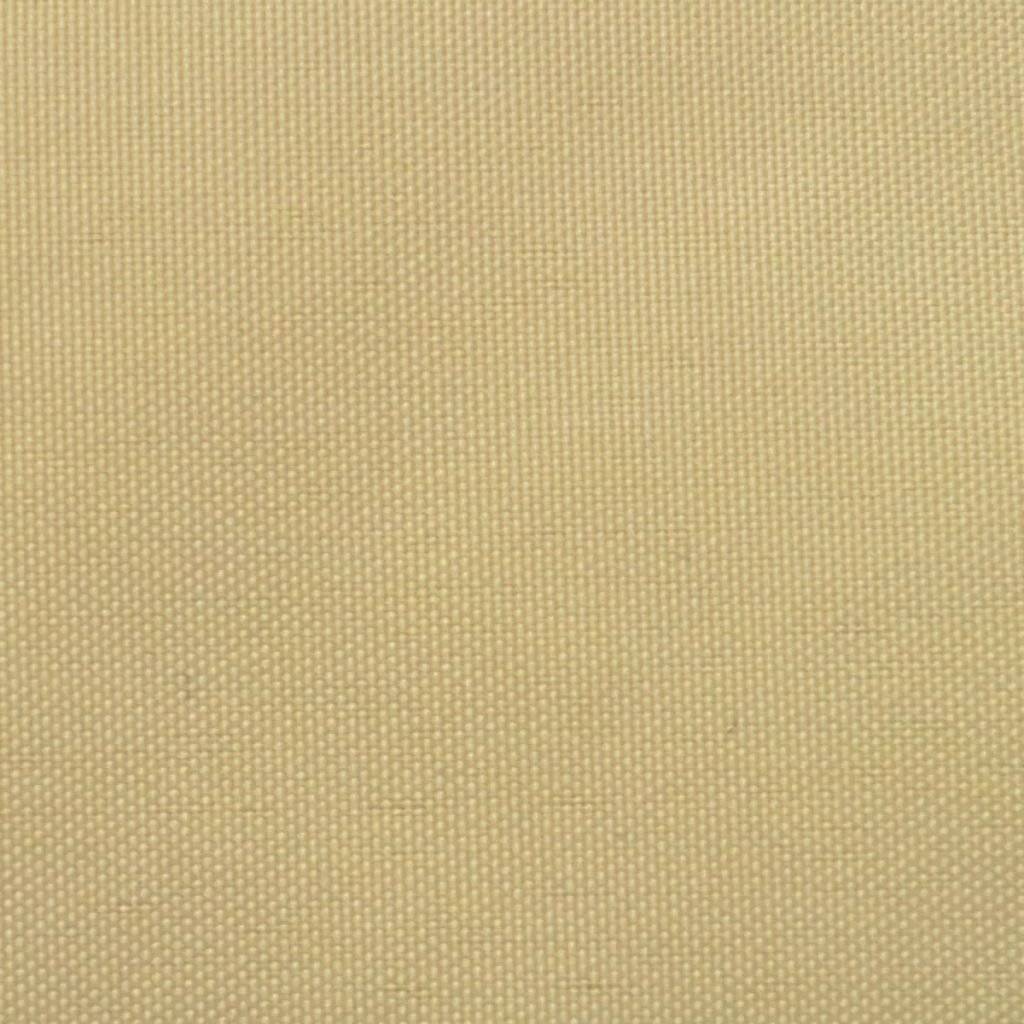 Sonnensegel Oxford Gewebe Rechteckig 4 x 6 m Beige-1