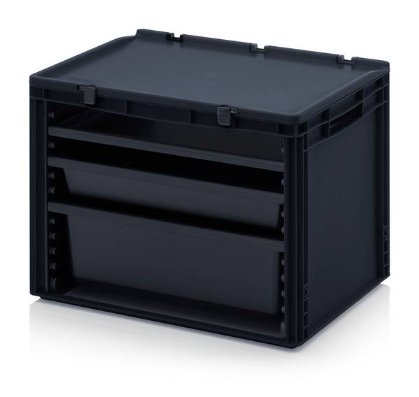 ESD-Schubladenbehälter Komplettsystem Typ ESD SB-S1 -