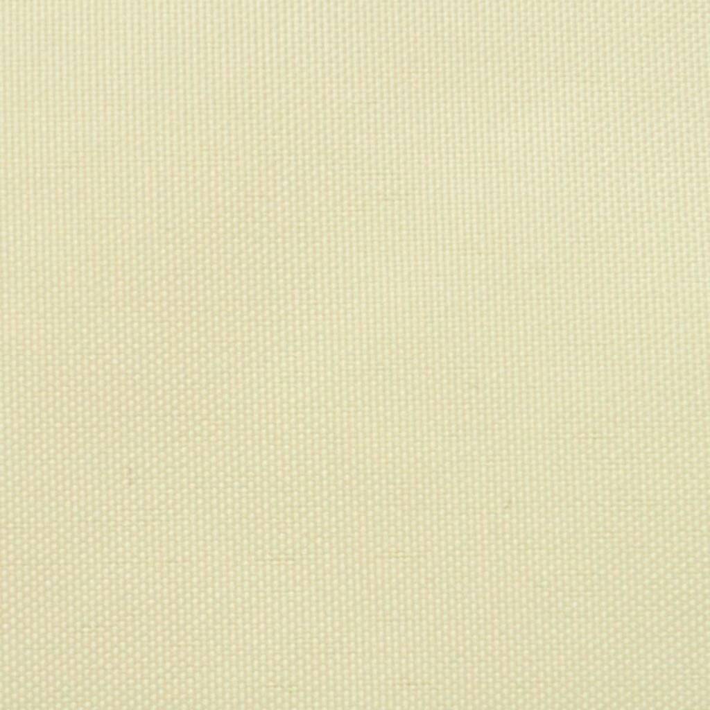 Sonnensegel Oxford Gewebe Rechteckig 4 x 6 m Creme-1