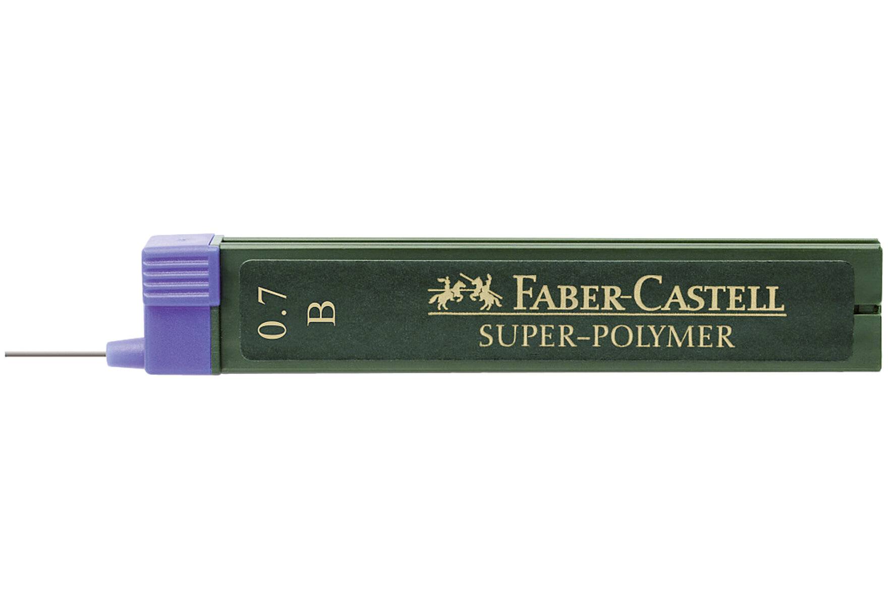 FABER CASTELL Feinmine Super-Polymer B 1,0mm 12 Stück-1