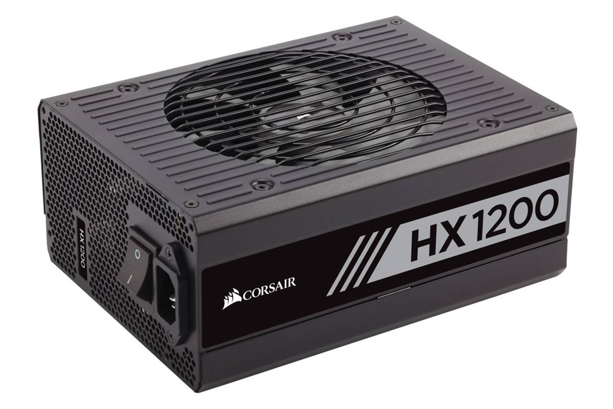 CORSAIR HX Series HX1200 - Netzteil (intern) - ATX12V 2.4/ EPS12V 2.92 - 80 PLUS Platinum - Wechselstrom 100-240 V - 120-1