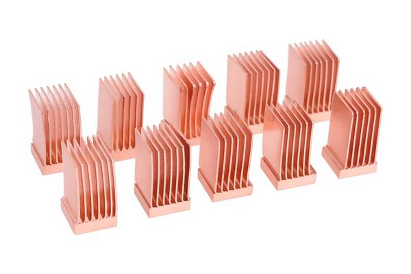Alphacool 17425, Kühlkörper, Kupfer, Kupfer, 6,5 mm, 6,5 mm, 10 Stück(e)
