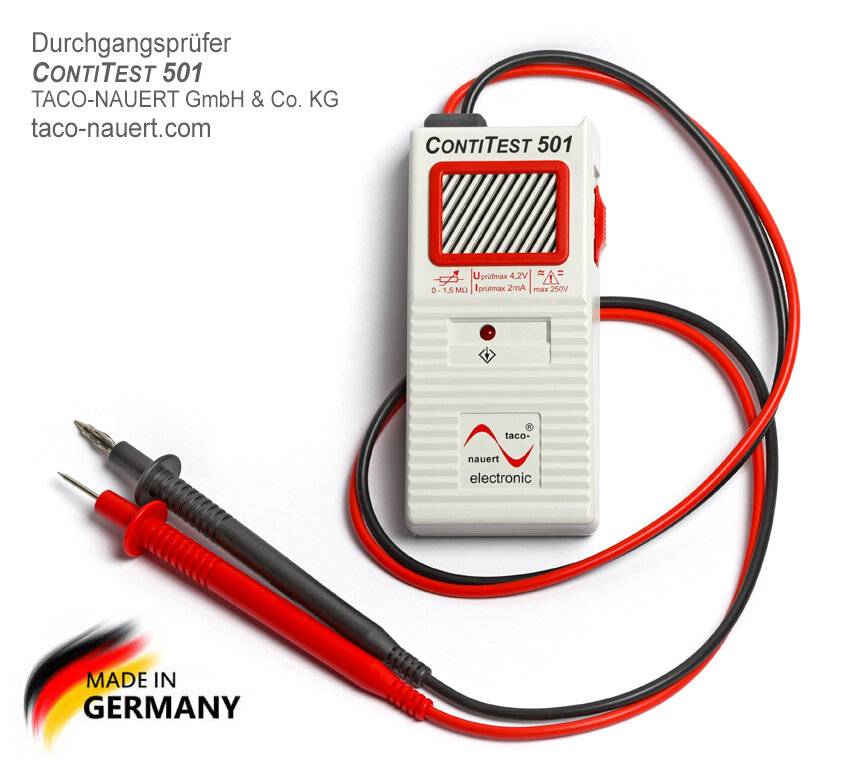 Durchgangsprüfer CONTITEST® 501 (Artikel-Nr.: 0400)-0