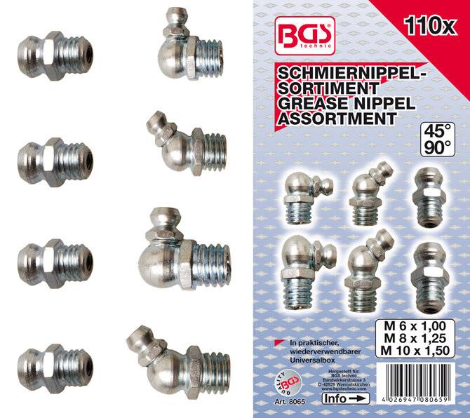 Schmiernippel-Sortiment 110-tlg.-1