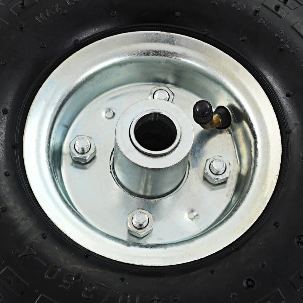 Sackkarrenräder 4 Stk. Gummi 4,10 / 3,50 - 4 (260x83)-1