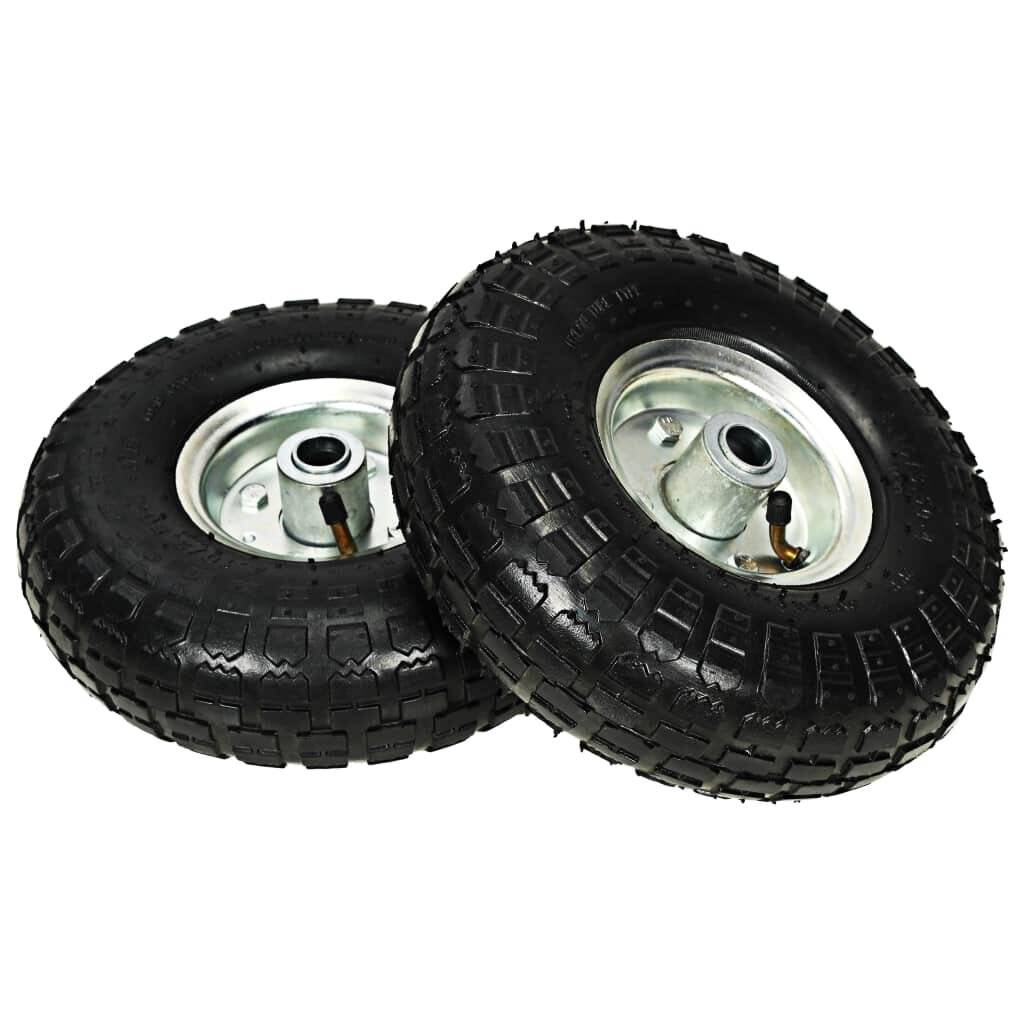 Sackkarrenräder 4 Stk. Gummi 4,10 / 3,50 - 4 (260x83)-2
