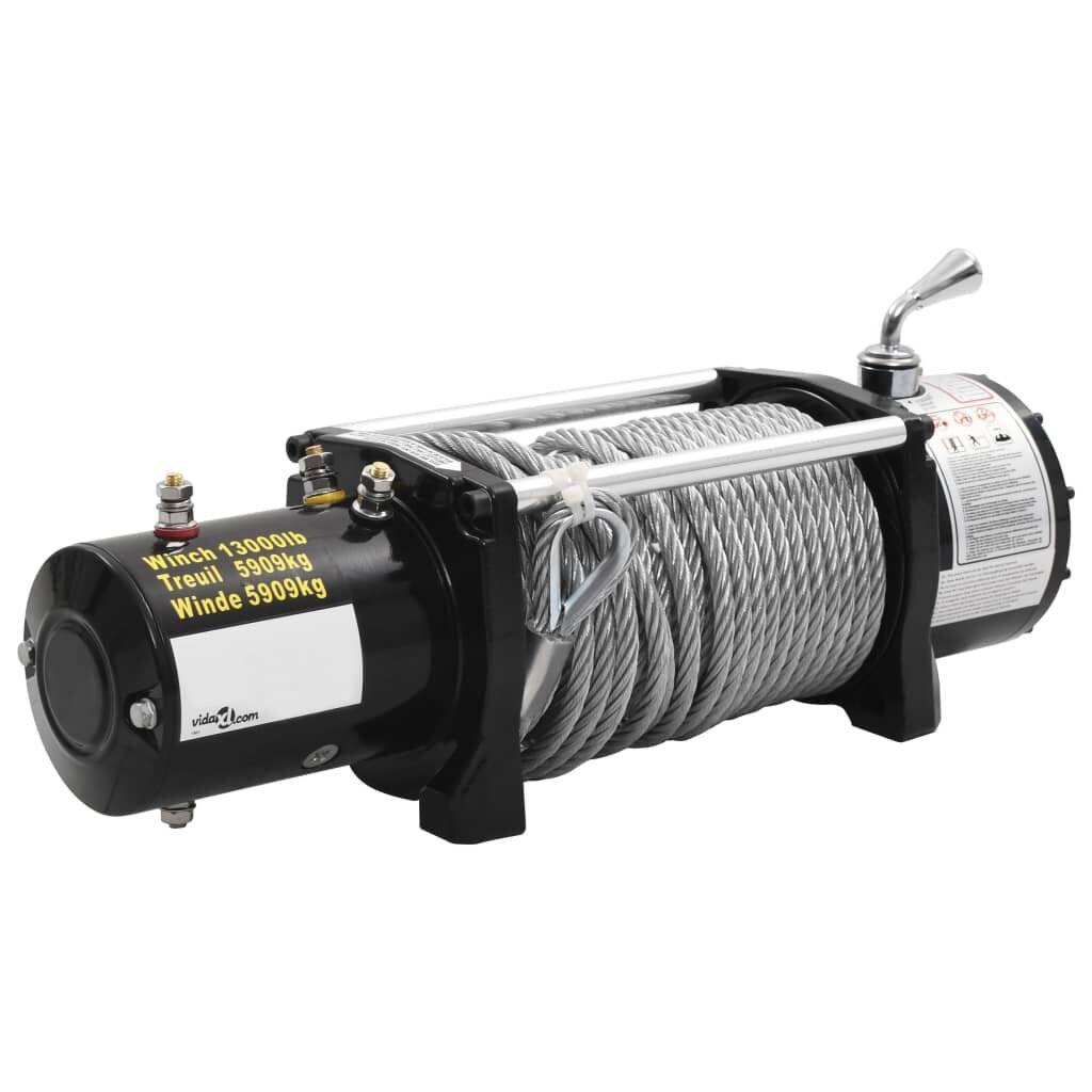 Elektro-Seilwinde 12 V 5909 kg-1
