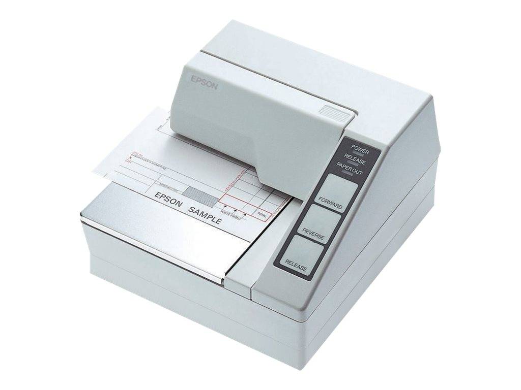 Epson TM U295 Belegdrucker Punktmatrix JIS B5 16,2 cpi 7 Pin bis zu 2.1 Zeilen/Sek. seriell Cool White-0