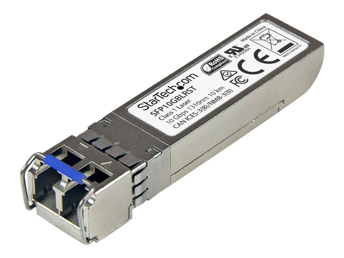 StarTech.com SFP-10GBASE-LR-ST Transceiver Modul (SFP+ Module, 10GBase-LR Cisco kompatibel, Glasfaser, 1310nm, LC Single-0
