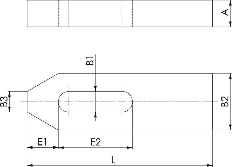 Spanneisen DIN6314 22x200mm FORMAT-1