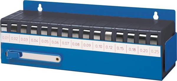 Fühlerlehrenband INOX in Werkstattbox FORMAT