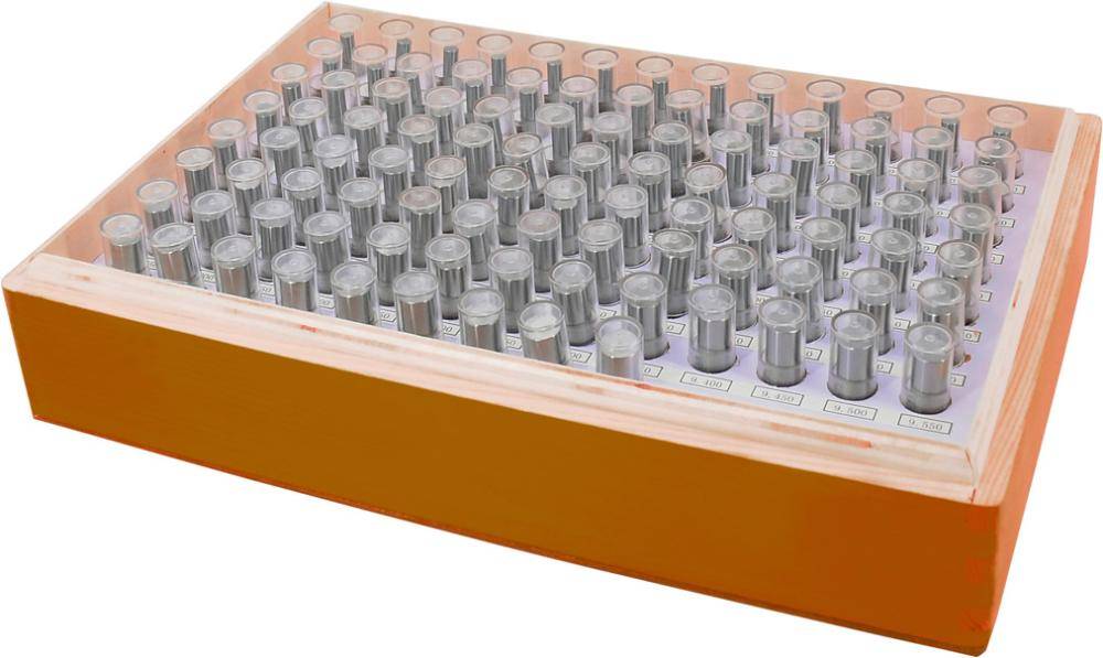 Prüfstift-Satz Genauigkeit 2 91-teilig 1-10/0,1mm FORMAT